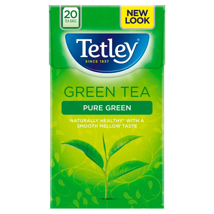 Tetley reine grüne Teebeutel 20 pro Packung