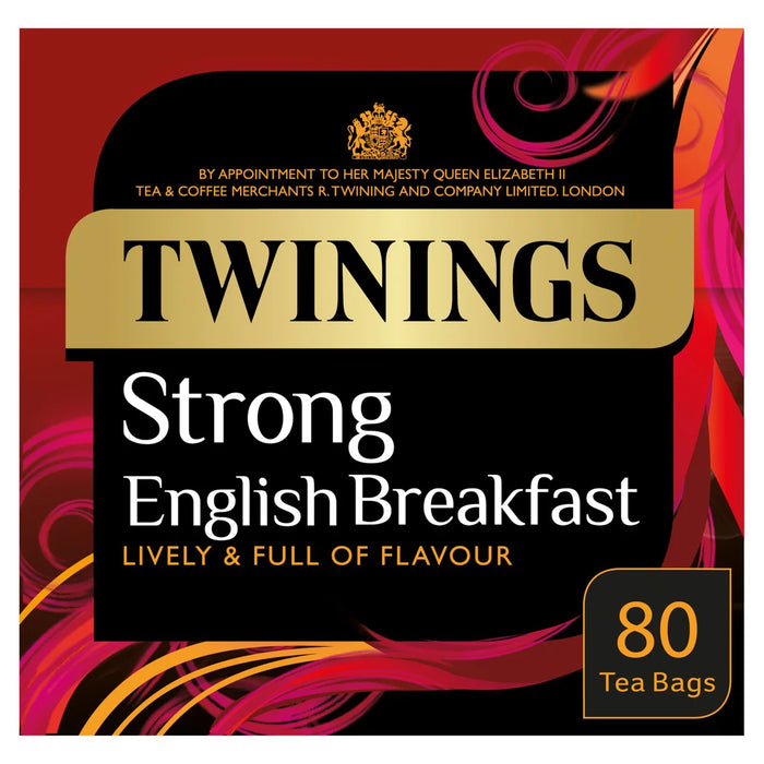 Twinings English Strong Breakfast Tea 80 Teebeutel