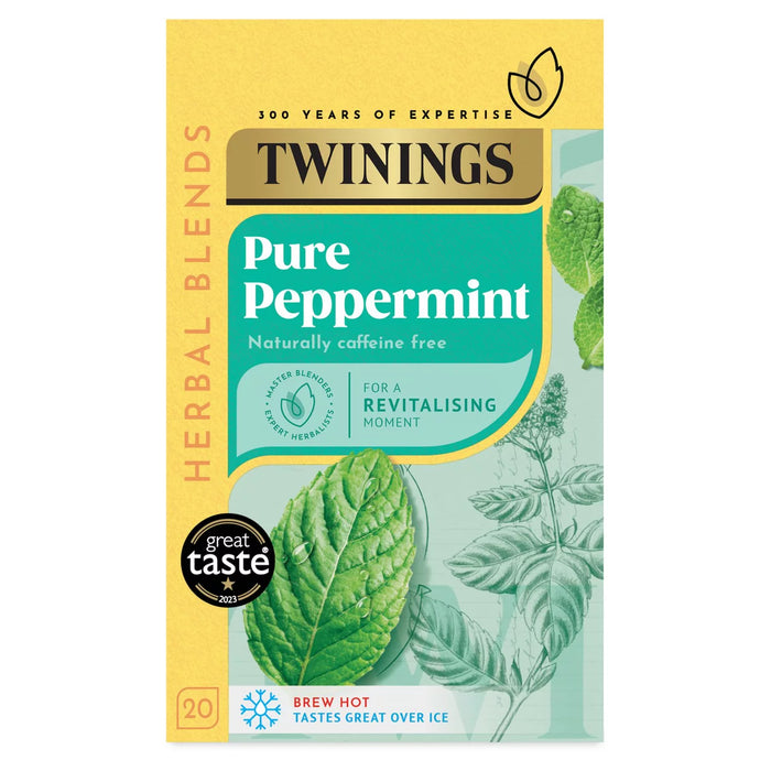 Twinings Thé à la menthe poivrée 20 Sacs de thé
