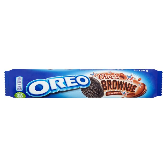 Oreo Brownie Patter Sandwich Biscuit 154G