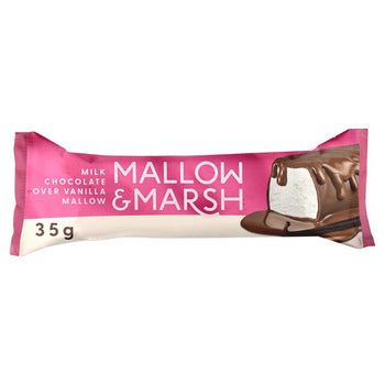 Mallow & Marsh Vanilla & Milk Chocolate Marshmallow Bar 35g