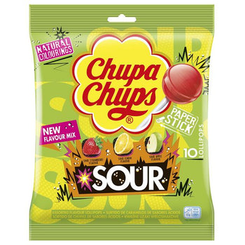 Chupa Chups Sour 10 per pack
