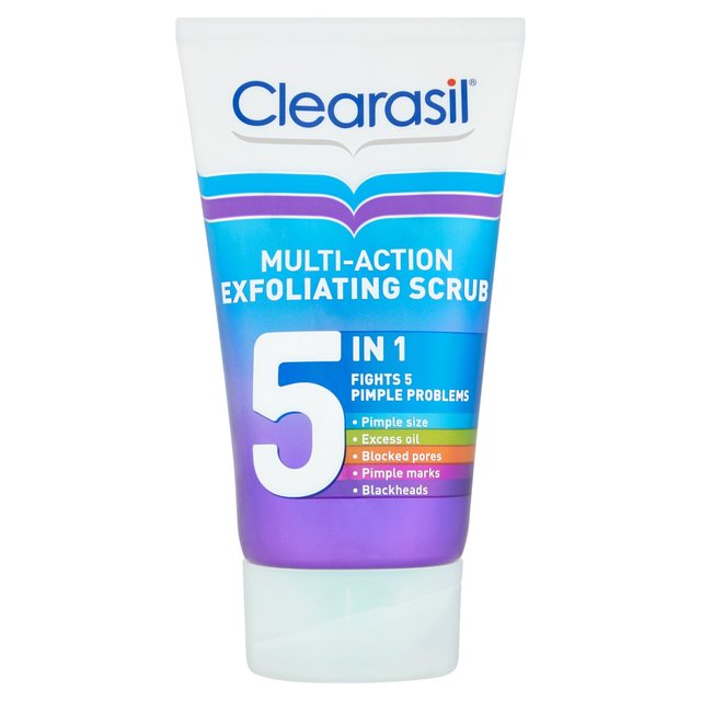 Scrub exfoliante de múltiples acciones de ClearAsil 5 en 1 150 ml