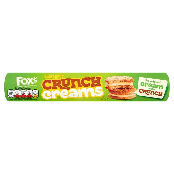 Fox 'Ingwer Crunch Cremes 230g