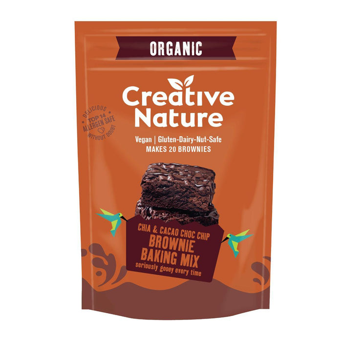 Kreative Natur Bio glutenfrei Chia Cacao Brownie Mix 400g