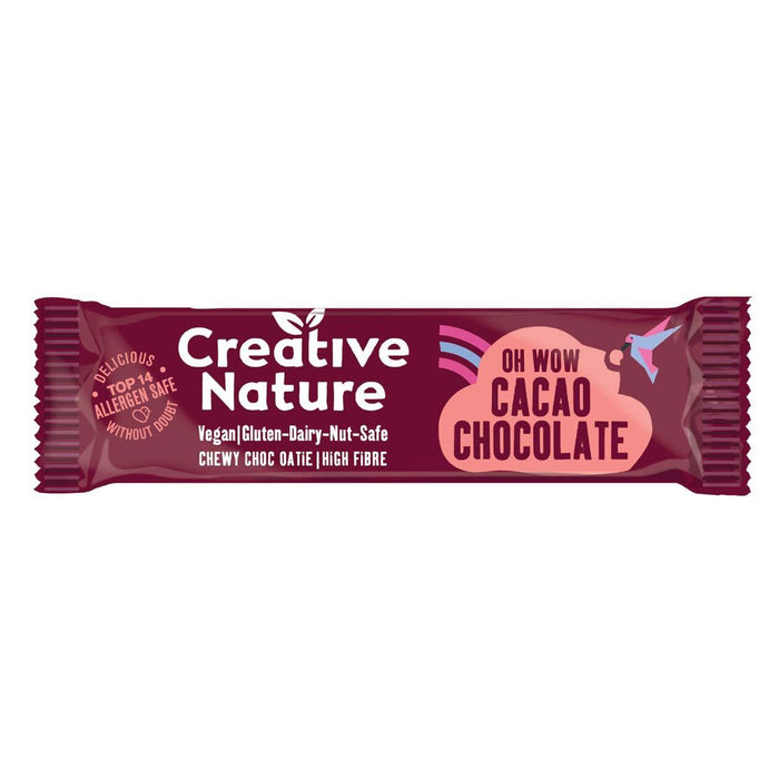 Kreative Natur roher Kakao -Superfood -Flapjack 38g