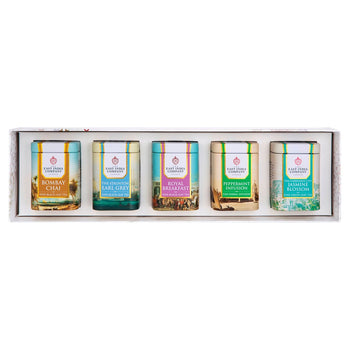 East India Company Miniature Loose Tea Caddy Selección de regalos 5 por paquete