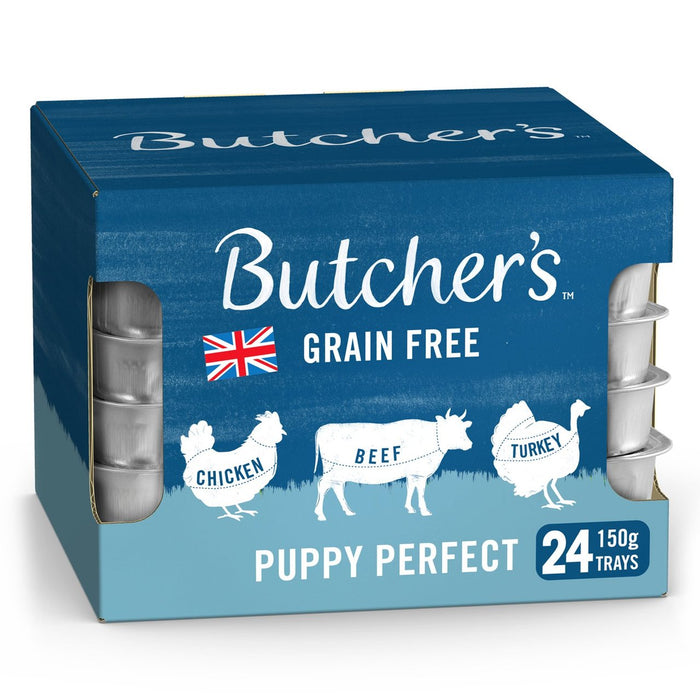 Butcher's Puppy Perfect Dog Aliments Pays 24 x 150g