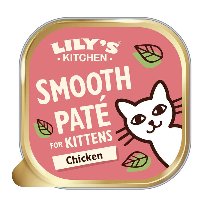 Lily's Kitchen Chicken Paté para gatitos 85G